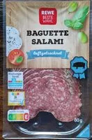 Mängden socker i Baguette-Salami luftgetrocknet