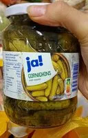 Mängden socker i Cornichons