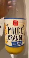 Mängden socker i Milde Orange Orangensaft