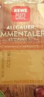 Mängden socker i Allgäuer Emmentaler