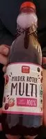 Mängden socker i Milder roter Multi