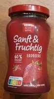 Mängden socker i Sanft und fruchtig Erdbeere von Rewe
