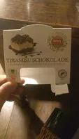 Mängden socker i Tiramisu Schokolade