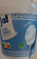 Mängden socker i Sahne-Joghurt nach griechischer Art