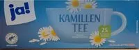 Mängden socker i Kamillentee