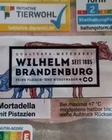 Mängden socker i Mortadella mit Pistazien