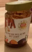 Mängden socker i DEUTSCHE PFLAUME MIT ZIMT