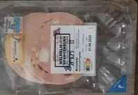 Mängden socker i Mortadella mit Ei und Paprika