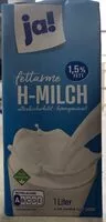 Mängden socker i fettarme H-Milch