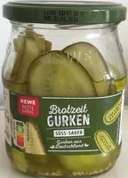 Mängden socker i Gurken Scheiben