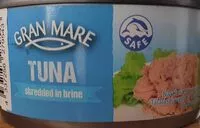 Mängden socker i Tuna shredded in brine