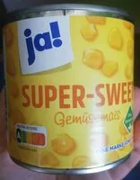 Mängden socker i Super-Sweet gemüsemais
