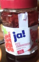 Mängden socker i ja! Rote Johannisbeere