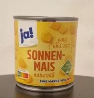 Mängden socker i Sonnenmais natursüß