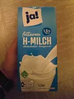 Mängden socker i fettarme H-Milch (1.5%)