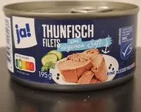 Mängden socker i Thunfisch Filets im eigenen Saft