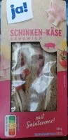 Mängden socker i Schinken-Käse Sandwich