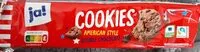 Mängden socker i Cookies American Style Double Chocolate