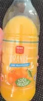 Mängden socker i Orangensaft ohne Fruchtfleisch