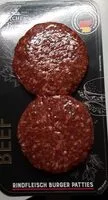 Mängden socker i Rindfleisch Burger Patties