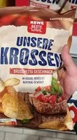 Mängden socker i Unsere Krossen