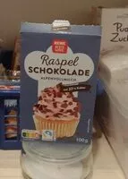 Mängden socker i Raspel schokolade