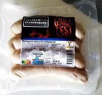 Mängden socker i Metzgerbratwurst mittelgrob