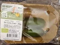 Mängden socker i Bio Helden gurken snack