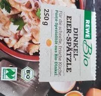 Mängden socker i Bio Dinkel-Eier-Spätzle