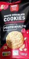 Mängden socker i White Chocolate Cookies mit Himbeergeschmack-Proteinhaltig