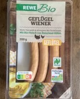Mängden socker i Geflügel Wiener