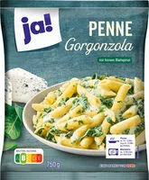 Mängden socker i Penne Gorgonzola mit feinem Blattspinat