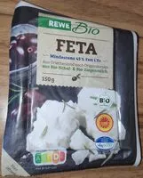 Mängden socker i Feta Schafskäse 45 % (Bio)