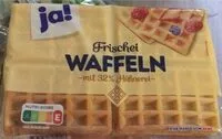 Mängden socker i Frischei Waffeln