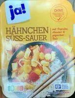 Mängden socker i Hähnchen Süss-Sauer