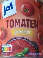 Mängden socker i Tomaten geschält