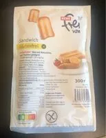 Mängden socker i Sandwich Glutenfrei