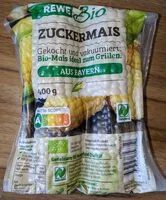 Mängden socker i Maiskolben, gekocht (Bio)