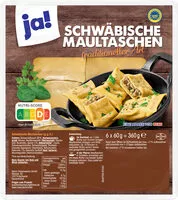 Mängden socker i Schwäbische Maultaschen