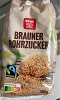 Mängden socker i Brauner Rohrzucker