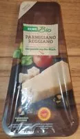 Mängden socker i Parmigiano Reggiano Parmesan, 24 Monate gereift (Bio)