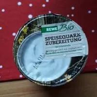 Mängden socker i Rewe bio speisequarkzubereitung