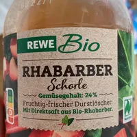 Mängden socker i Rhabarber Schorle