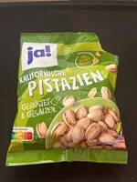 Mängden socker i Pistazien in Schale geröstet und gesalzen