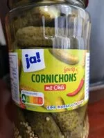 Mängden socker i Cornichons Gurken mit Chilli