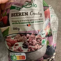 Mängden socker i Beeren crunchy