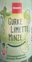 Mängden socker i Gurke Limette Minze Erfrischungsgetränk