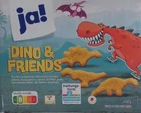 Mängden socker i Dino and Friends Nuggets