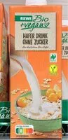 Mängden socker i Hafer Drink Ohne Zucker