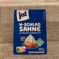 Mängden socker i H-Schlagsahne